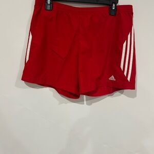 Adidas Red Athletic Shorts